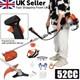 52cc 2-stroke Grass String Trimmer Straight Shaft Brush Cutter Gas Weed Eater
