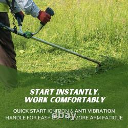 52Cc 3-In-1 Multi-Function Garden Tool Powerful Petrol Strimmer, Brush Cutter