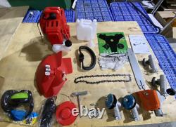 52 CC 5 in 1 Hedge Trimmer Multi Tool Petrol Strimmer BrushCutter Garden Chainsa