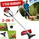 52 Cc 2 In 1 Petrol Grass Strimmer / Bush Cutter Home Garden Hedge Trimmer Tool