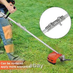 52cc 2-Stroke Grass String Trimmer Straight Shaft Brush Cutter Gas Weed Eater