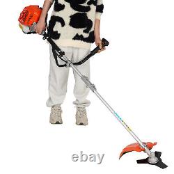 52cc 2-Stroke Grass String Trimmer Straight Shaft Brush Cutter Gas Weed Eater