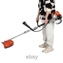 52cc 2-Stroke Grass String Trimmer Straight Shaft Brush Cutter Gas Weed Eater
