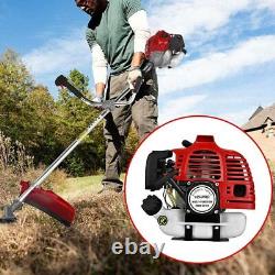 52cc 2 in1 Petrol Grass Strimmer Brush Cutter Home Garden Hedge Trimmer Chainsaw