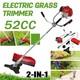 52cc 2 In1 Petrol Grass Strimmer Trimmer Brush Cutter Multi Garden Tool