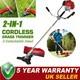 52cc 2 In 1 Petrol Grass Strimmer / Trimmer / Brush Cutter 5 Year Warranty
