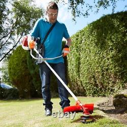 52cc 2 in 1 Petrol Strimmer grass line trimmer weed Brush Cutter Garden Tool UK