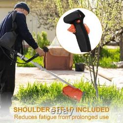 52cc 2 in 1 Weed Eater Petrol Powered Brush Cutter and String Trimmer 2-Cycle
