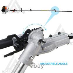 52cc 4-in-1 Hedge Trimmer Tool Petrol Strimmer Brush Cutter Garden Chainsaw Kit
