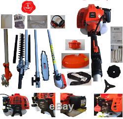 52cc 5IN1 PETROL STRIMMER BRUSH CUTTER, TRIMMER 1 YEAR WARRANTY UK CO. 3T&8T