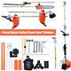 52cc 5 In1 Hedge Trimmer Multi Tool Petrol Strimmer Brush Cutter Garden Chainsaw