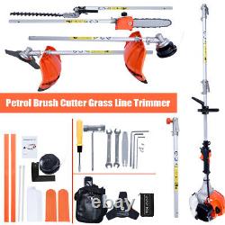 Multifunctional 52cc engine 12 in 1 Petrol Hedge Trimmer brush cutter tool