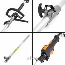 52cc 5 in 1 Hedge Trimmer Garden Multi Tool Petrol Strimmer BrushCutter Chainsaw