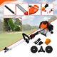 52cc 5 In 1 Hedge Trimmer Tool Petrol Strimmer Garden Chainsaw Brush Cutter