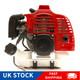 52cc Engine 2.5hp Pull Start Garden Grass Trimmer 2t Strimmer 2 Stroke Petrol