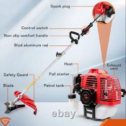 52cc Garden Multi -Tool Petrol strimmer, brush cutter hedge trimmer in-one Pole