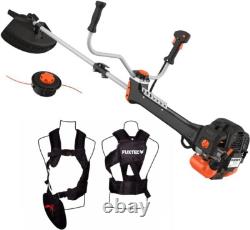 52cc Gas-Powered Strimmer Professional Lawn & Brush Cutter with Comfort Strap
