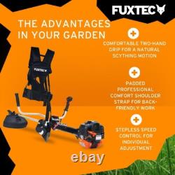 52cc Gas-Powered Strimmer Professional Lawn & Brush Cutter with Comfort Strap