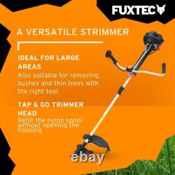 52cc Gas-Powered Strimmer Professional Lawn & Brush Cutter with Comfort Strap