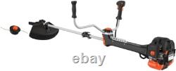 52cc Gas-Powered Strimmer Professional Lawn & Brush Cutter with Comfort Strap