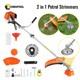 52cc Grass Trimmer Strimmer Garden Cutter 10inch Petrol Brush Grass Trimmer Head
