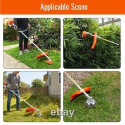 52cc Grass Trimmer Strimmer Garden Cutter 10inch Petrol Brush Grass Trimmer Head