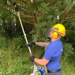 52cc Multi Function 4-in-1 Garden Tool Brush Cutter, Grass Trimmer, Chainsaw