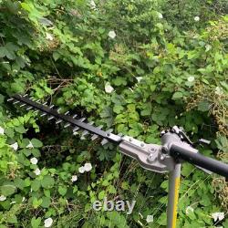 52cc Multi Function 4-in-1 Garden Tool Brush Cutter, Grass Trimmer, Chainsaw