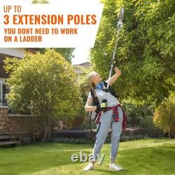 52cc Multi Function 5 in 1 Garden Tool Brush Cutter, Grass Trimmer, Chainsaw