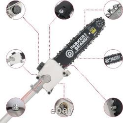 52cc Multi Function 5 in 1 Garden Tool Brush Cutter, Grass Trimmer, Chainsaw