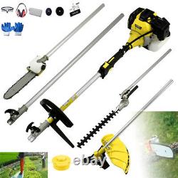 52cc Multi Function 5 in 1 Garden Tools, Brush Cutter, Trimmer, Chainsaw, hedge trim