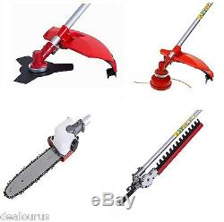 52cc Multi Function Garden Tool 5 in 1 Petrol Strimmer Brush Cutter Chainsaw etc
