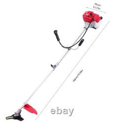 52cc Multi Garden Tool 3in1 Petrol Strimmer Grass Line Trimmer Weed Gasoline 1L