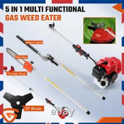 52cc Multi Garden Tool Petrol Strimmer BrushCutter grass line trimmer weed cutt