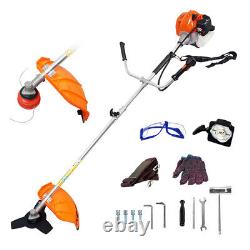 52cc Multi Petrol Garden Brush Cutter Grass Line Trimmer Strimmer Lawn Mower