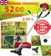 52cc Petrol 2in1 Grass Strimmer Trimmer Brush Cutter Garden Tool 3 Year Warranty
