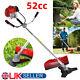 52cc Petrol 2in1 Grass Strimmer Trimmer Brush Cutter Garden Tool 3 Year Warranty