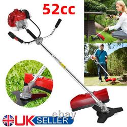 52cc Petrol 2in1 Grass Strimmer Trimmer Brush Cutter Garden Tool 3 YEAR WARRANTY