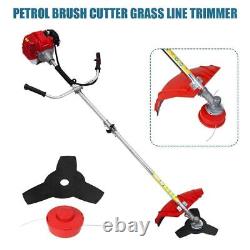 52cc Petrol 2in1 Grass Strimmer Trimmer Brush Cutter Garden Tool 3 YEAR WARRANTY