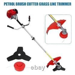 52cc Petrol 2in1 Grass Strimmer Trimmer Brush Cutter Garden Tool 5 YEAR WARRANTY