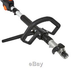 52cc Petrol 5-in-1 Garden Multi Tool Trimmer Brush Cutter Chainsaw Pruner