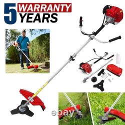 52cc Petrol Backpack Brush Cutter & Strimmer Heavy Duty Garden Tool