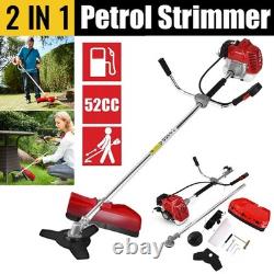 52cc Petrol Backpack Brush Cutter&Strimmer Heavy Duty Garden Tool 5YEAR WARRANTY