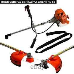 52cc Petrol Garden Brush Cutter, Grass Line Trimmer