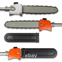 52cc Petrol Garden Brushcutter Strimmer Nisser 6 in 1 Heavy Duty