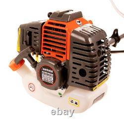 52cc Petrol Garden Brushcutter Strimmer eSkde BC52-S23 2 in 1 Heavy Duty