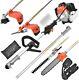52cc Petrol Garden Multi Tool 5 In 1 Garden Tool Brush Cutter Grass Trimmer Uk