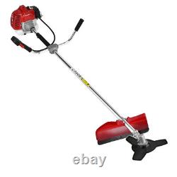 52cc Petrol Gasoline Engine Grass Blade Strimmer Trimmer Brush Cutter Garden Kit