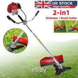 52cc Petrol Gasoline Engine Grass Blade Strimmer Trimmer Brush Cutter Garden Kit