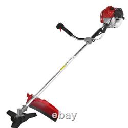 52cc Petrol Grass Strimmer Brushcutter Lawn Trimmer Strapped Garden Outdoor Tool